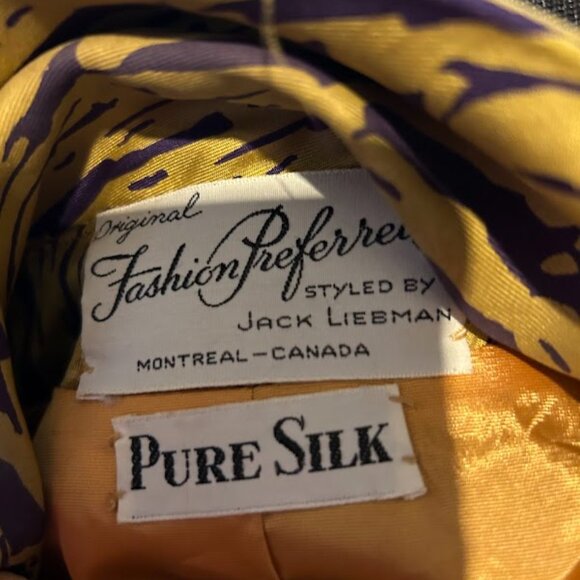Vintage Silk Suit - Picture 2 of 2